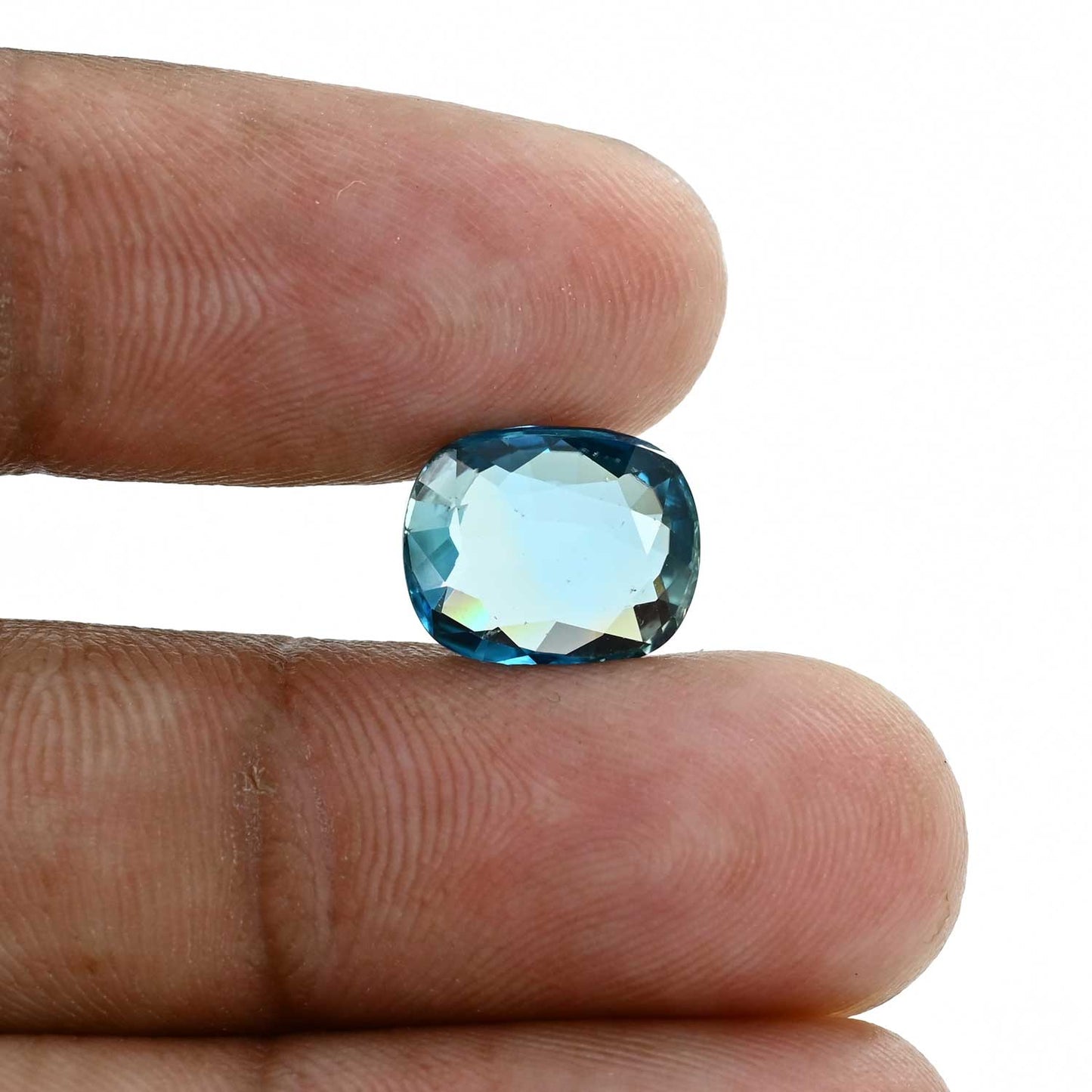 Blue Zircon 6.03 Carat