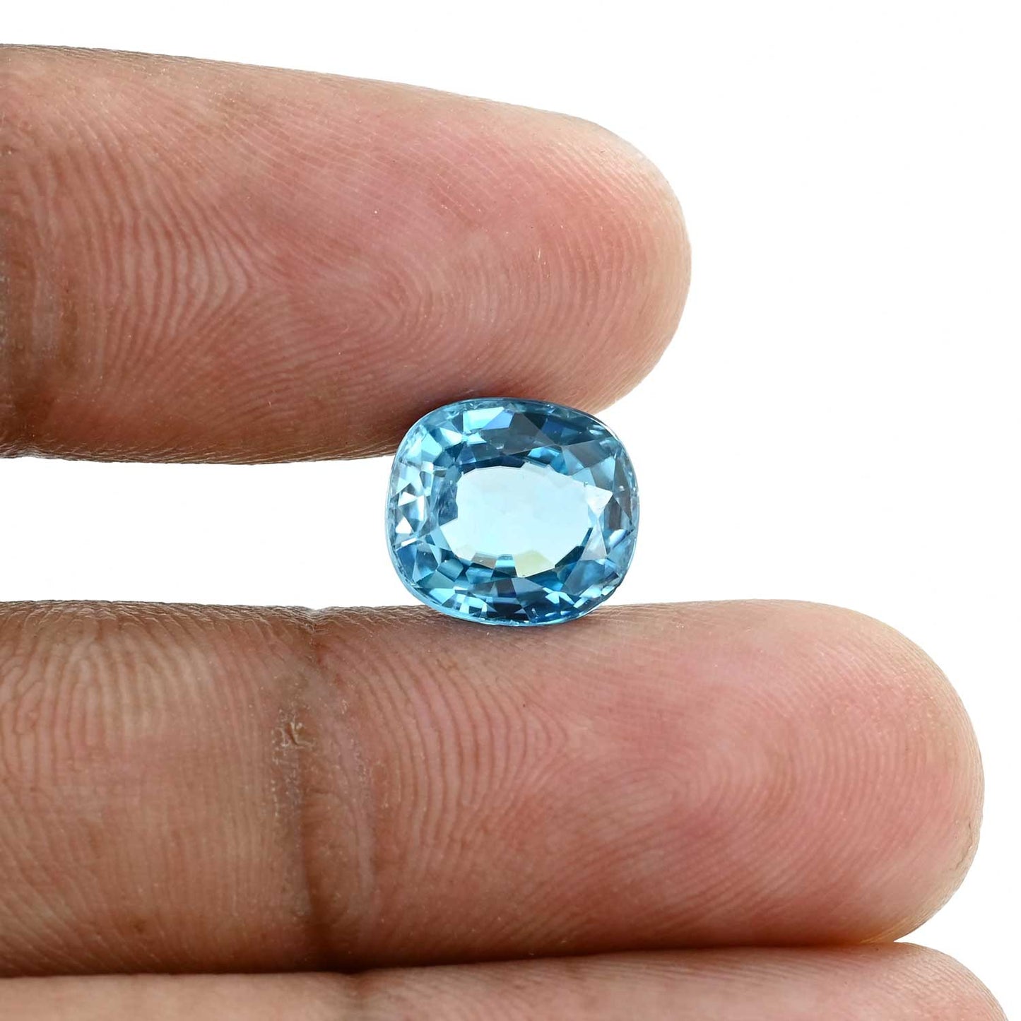 Blue Zircon 5.44 Carat