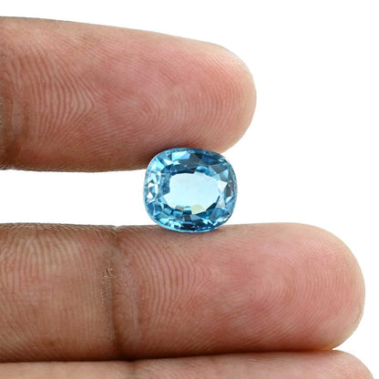 Blue Zircon 5.44 Carat