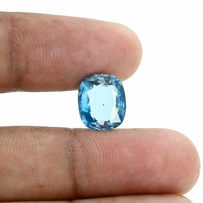 Blue Zircon 6.75 Carat