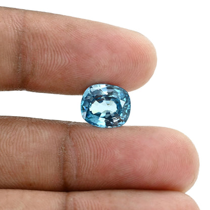 Blue Zircon 5.19 Carat
