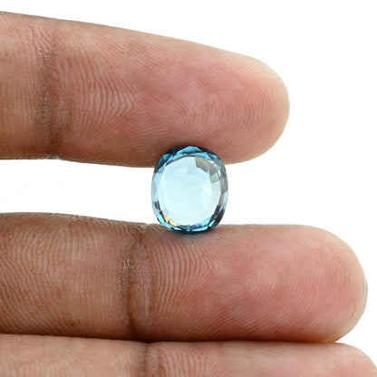 Blue Zircon 5.26 Carat
