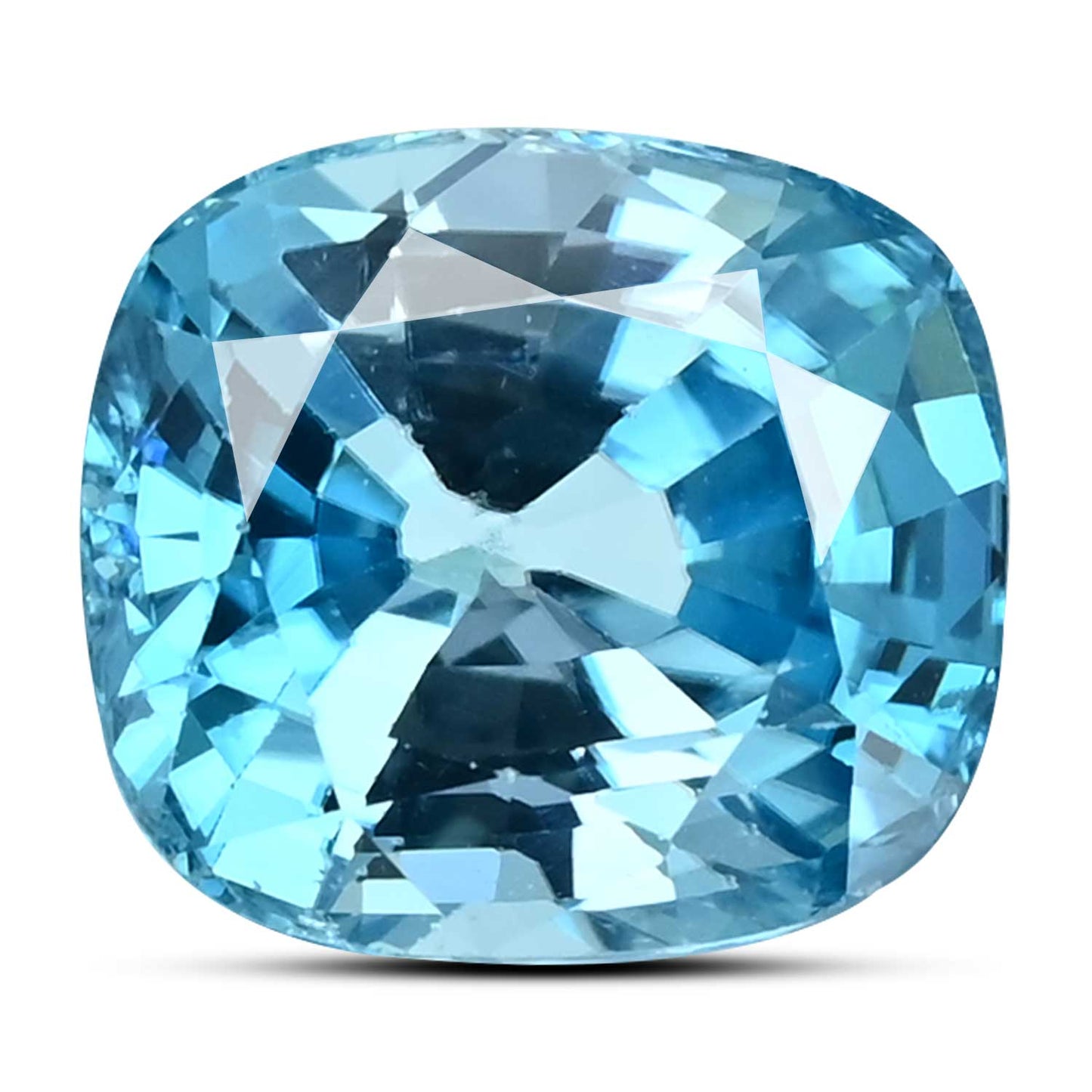 Blue Zircon 7.68 Carat