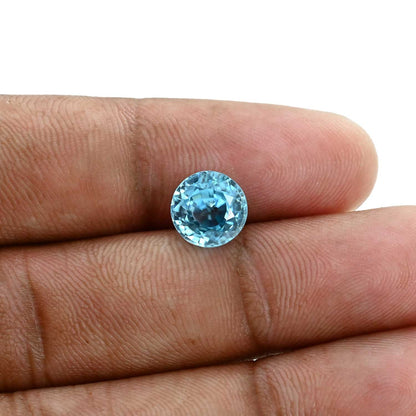 Blue Zircon 5.67 Carat