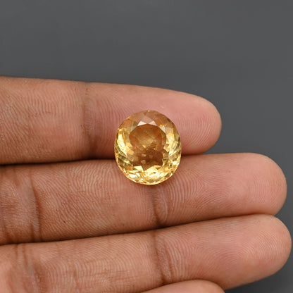 Citrine (Sunela) 12.36 Carat