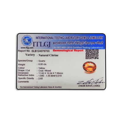 Citrine (Sunhela) Cts 6