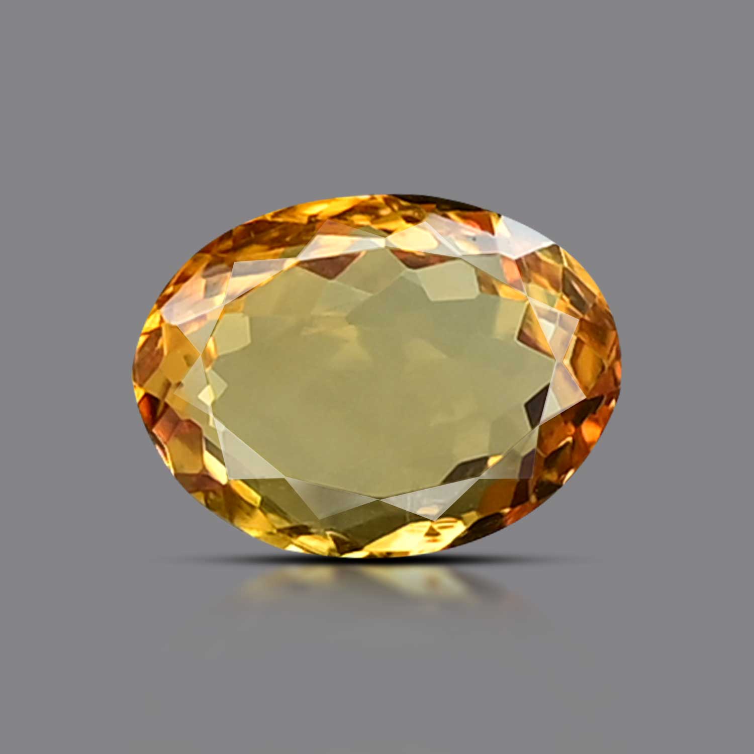 Natural Citrine (Sunela) Stone 6.36 Carat Online