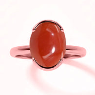 Red Coral (Moonga) Stone Rings