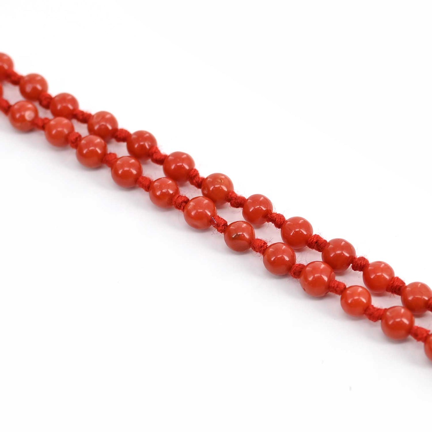 Red Coral Mala 4.55 M.M.