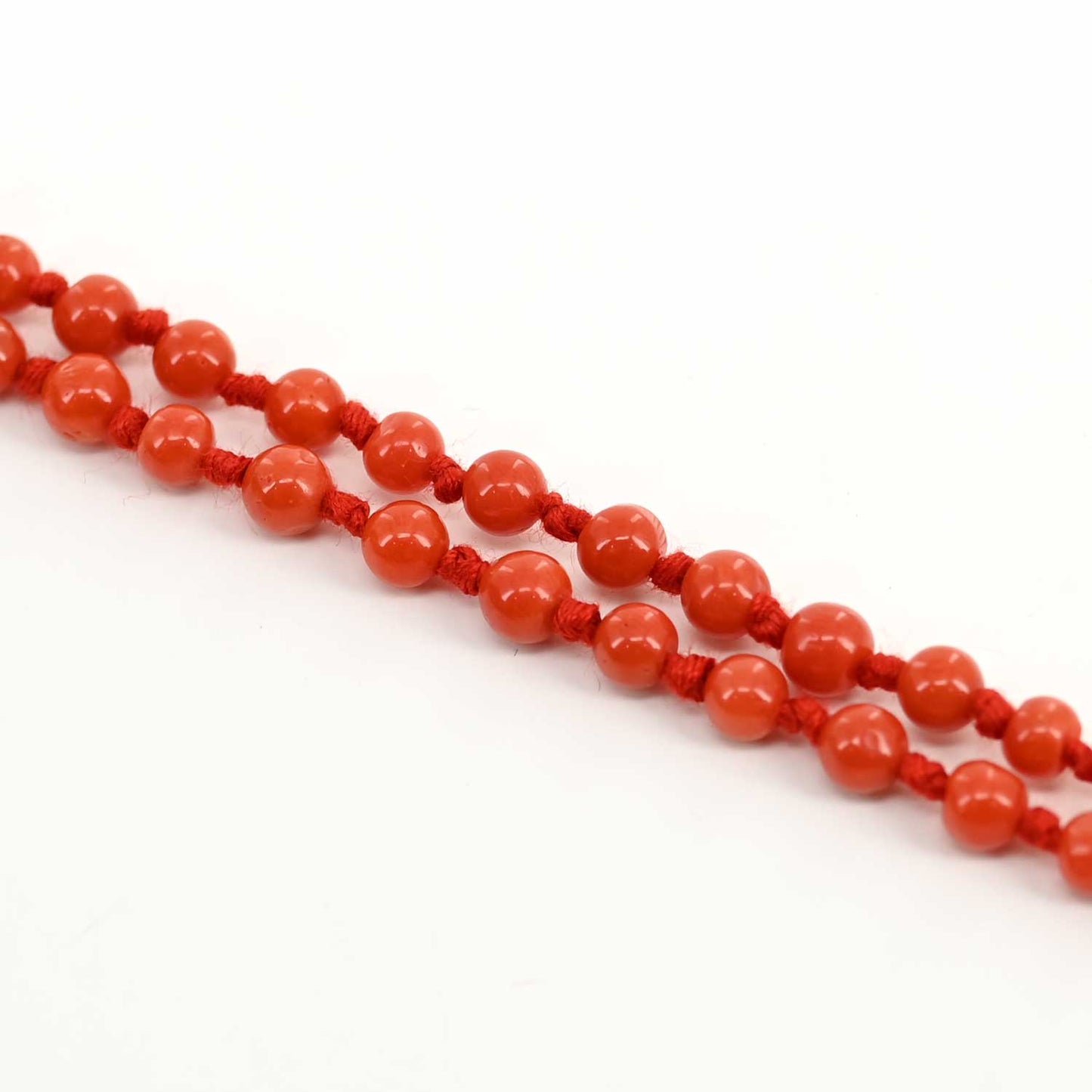 Red Coral Mala 4.86 M.M.