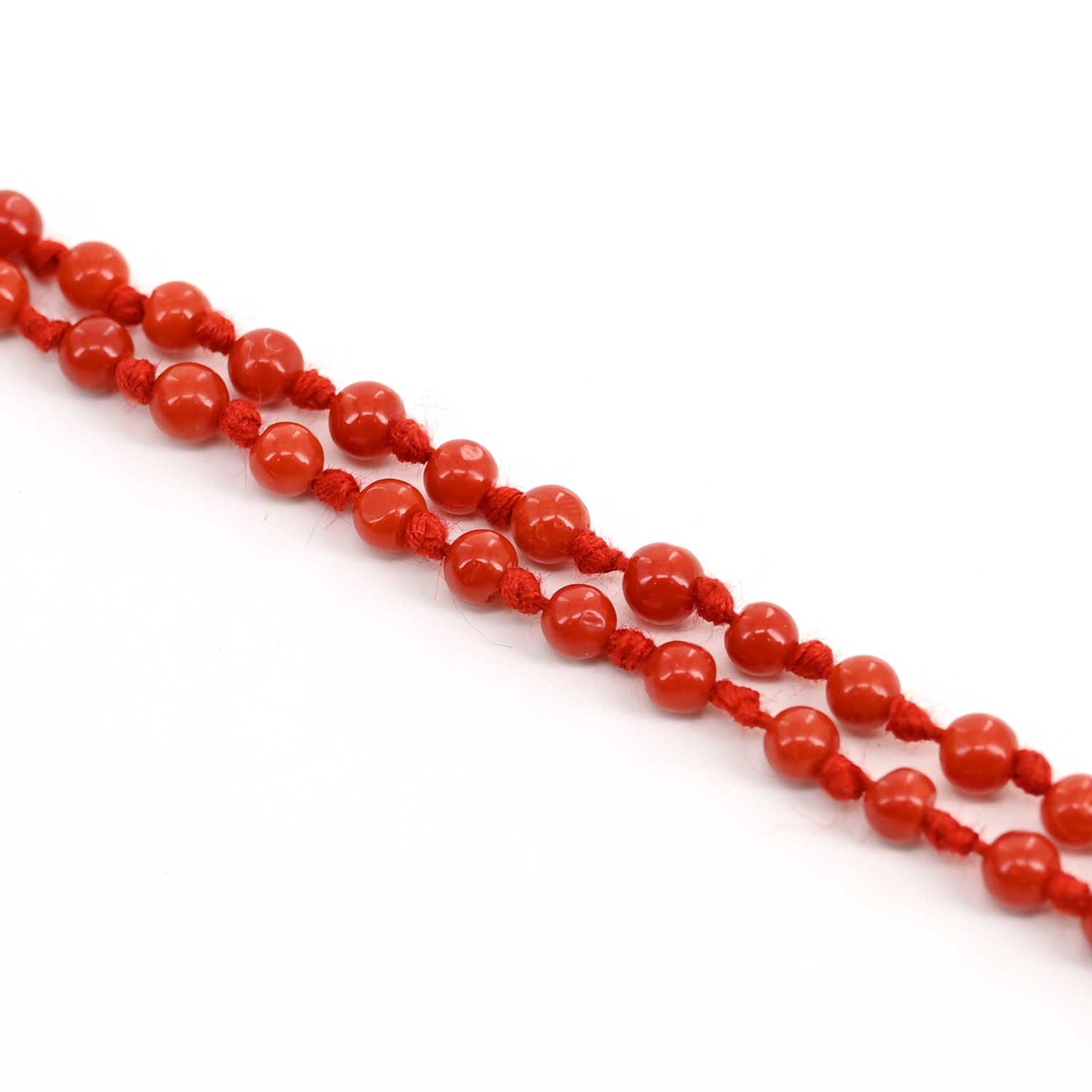 Red Coral Mala 4.27 M.M.