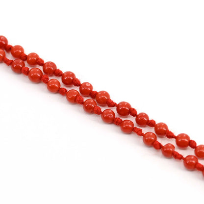 Red Coral Mala 4.27 M.M.