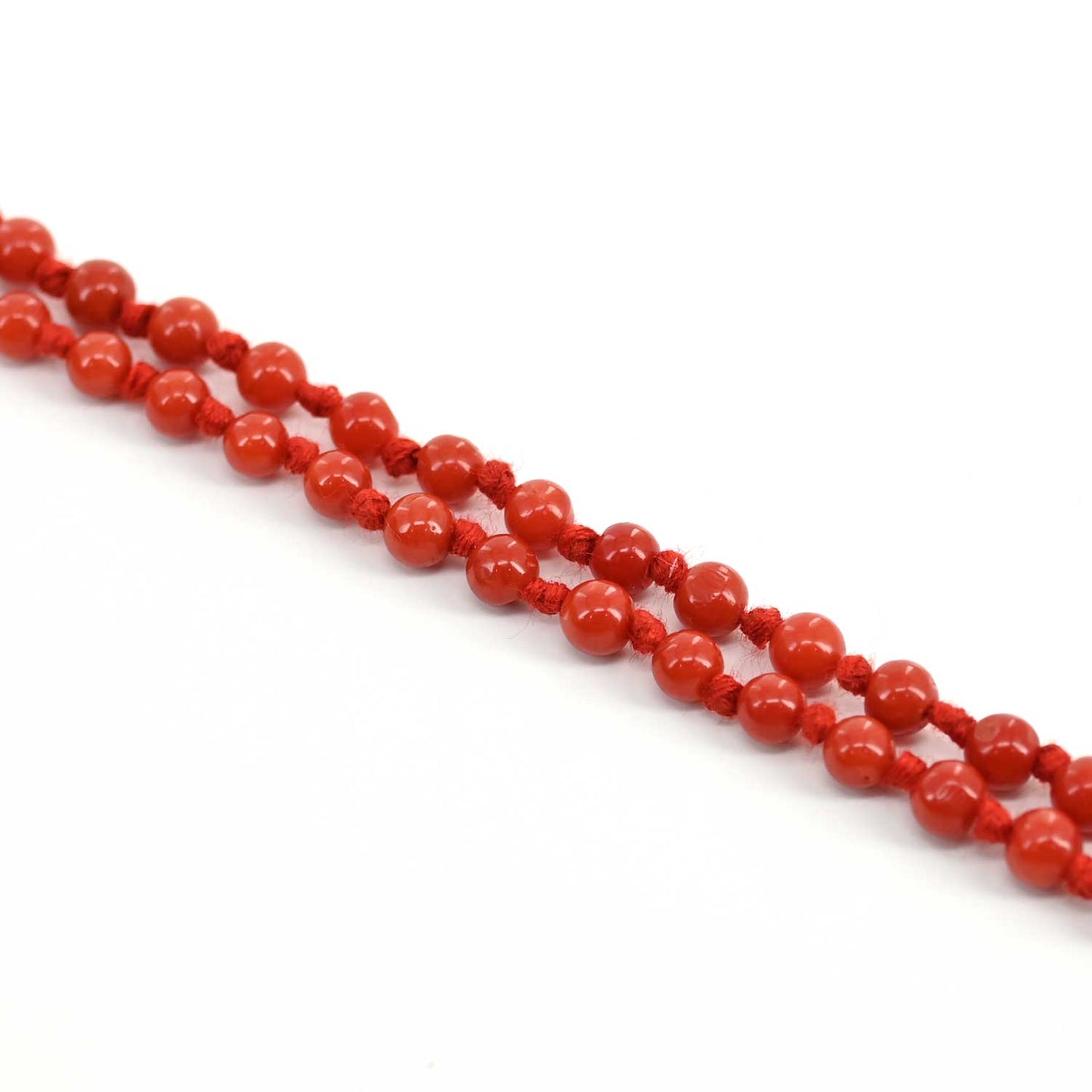 Red Coral Mala 4.94 M.M.