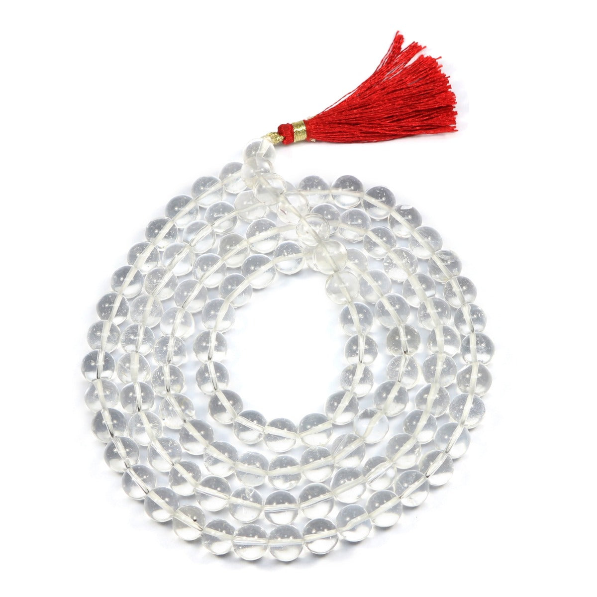 Rock Crystal (Spathik) Mala (Plain)