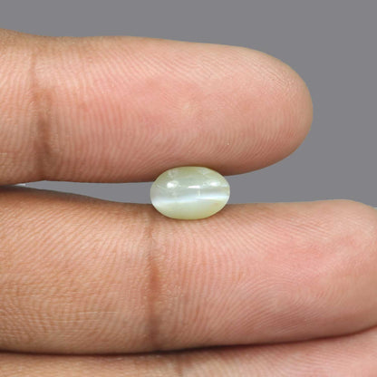 Chrysoberyl Cat`s Eye - 3.72 Carat