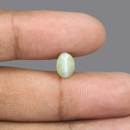 Chrysoberyl Cat`s Eye - 3.72 Carat