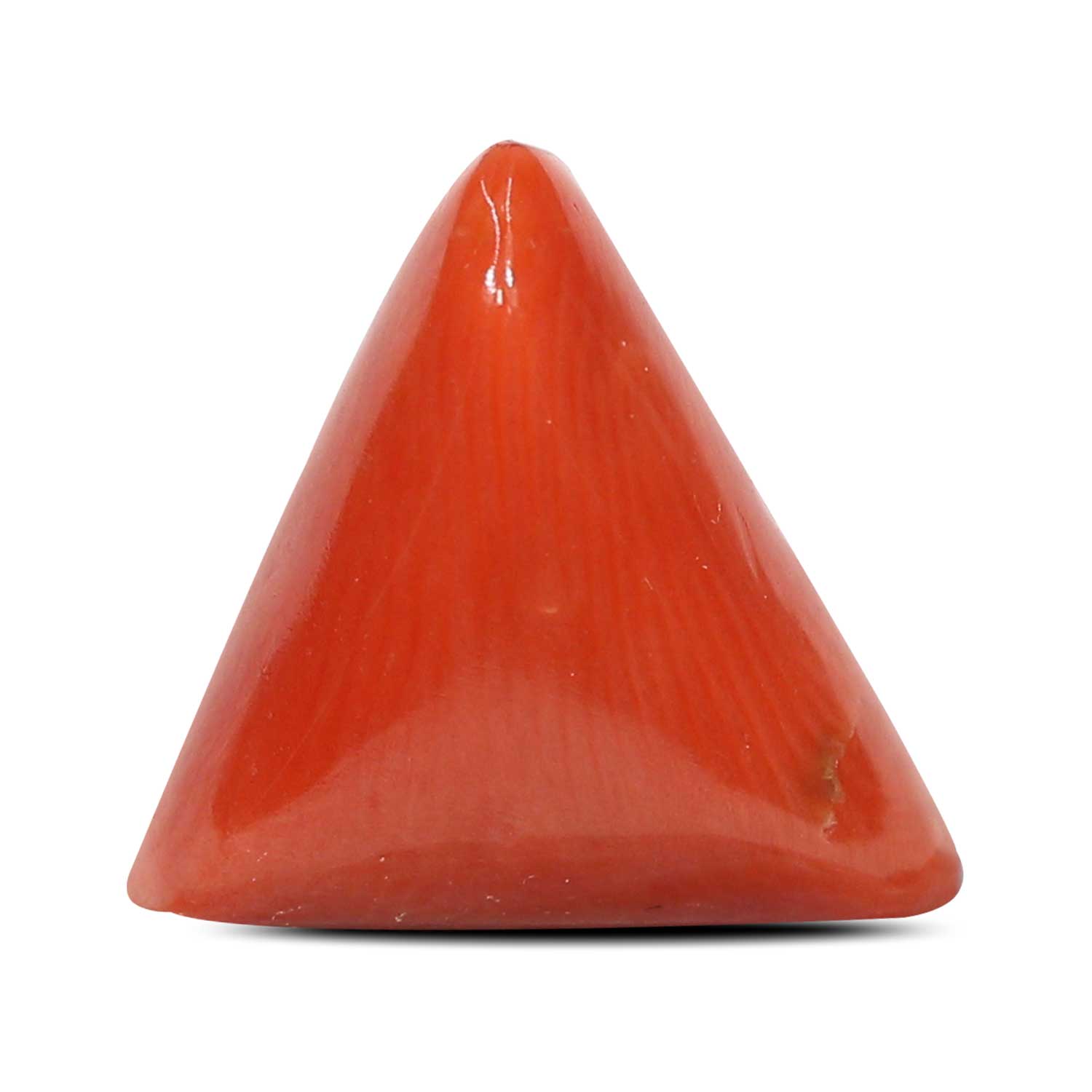 Natural Triangular Red Coral (Munga) 5.48 Carat in India