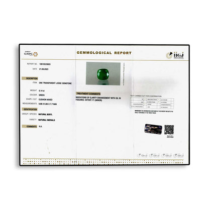 Zambian Emerald (Panna) - 5.14 Carat