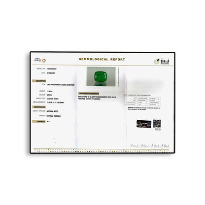 Zambian Emerald (Panna) - 11.85 Carat