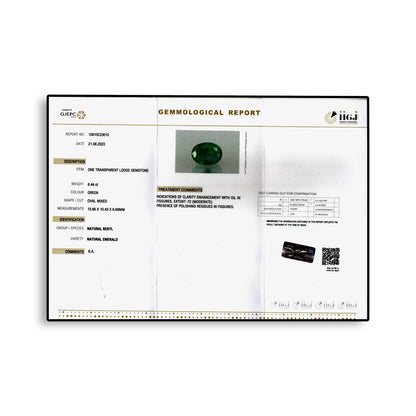 Zambian Emerald (Panna) - 6.44 Carat