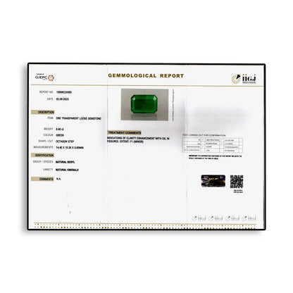 Zambian Emerald (Panna) - 8.6 Carat