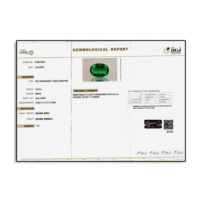 Emerald (Panna) 10.55 Carat
