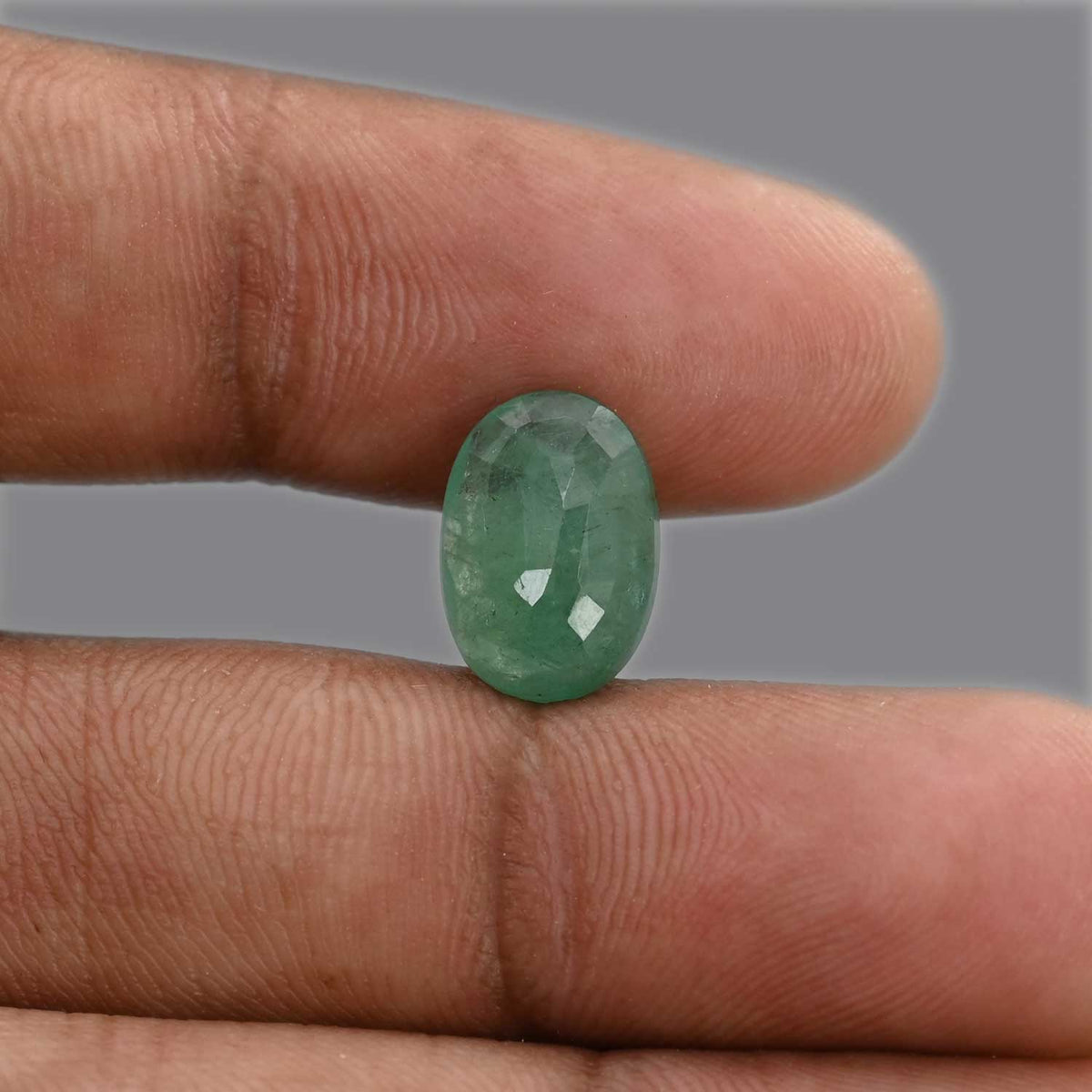 Zambian Emerald (Panna) Stone 3.64 Carat