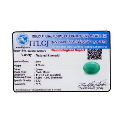 Brazil Emerald (Panna) - 4.6 Carat