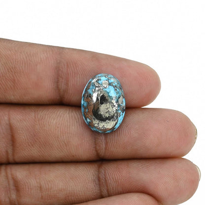 Irani Turquoise (Firoza) 9.9 Carat
