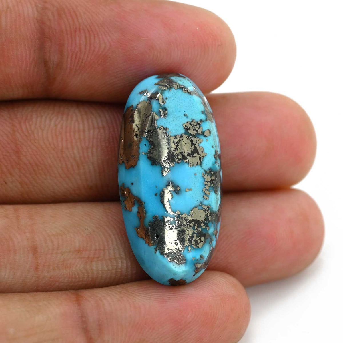 Irani Turquoise (Firoza) 34.8 Carat