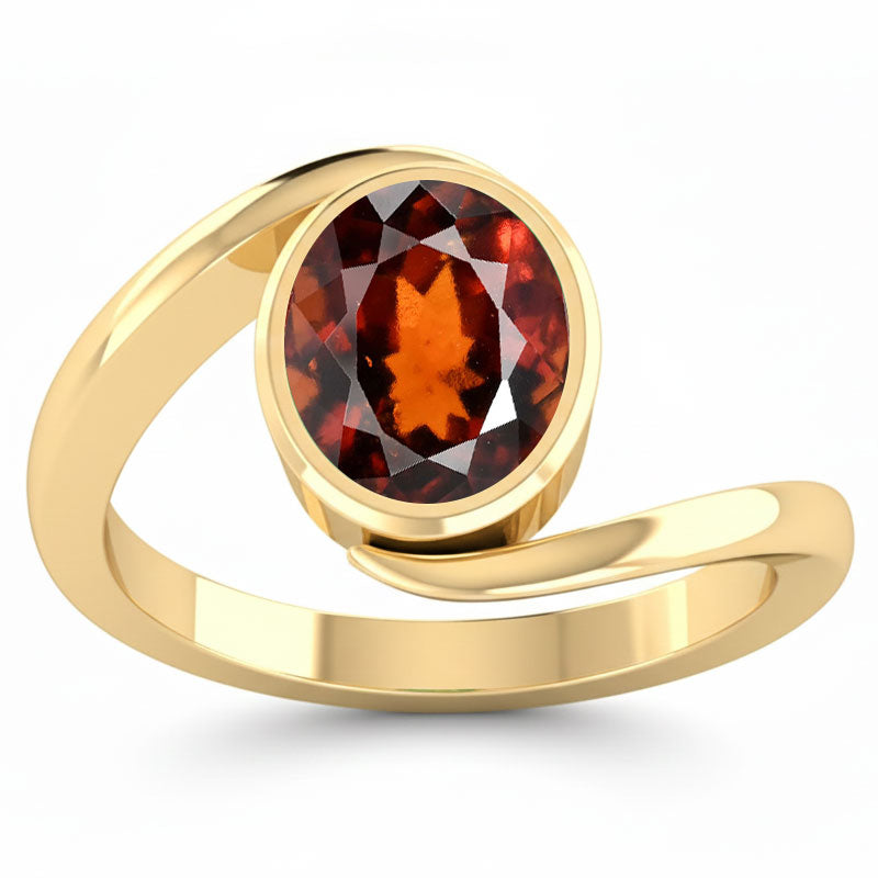 Gomed (Special Quality) Gold Wave Ring (R3)
