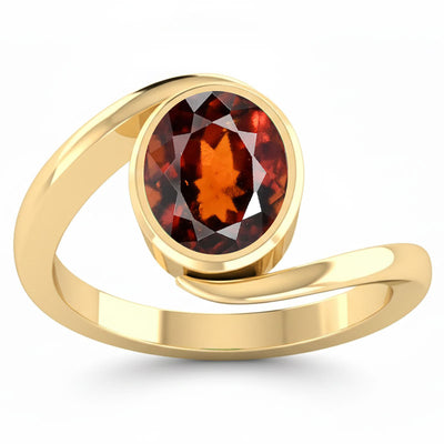 Gomed (Special Quality) Gold Wave Ring (R3)