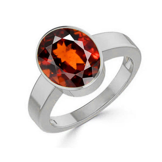 Gomed (Special Quality) Silver Ring (R1)