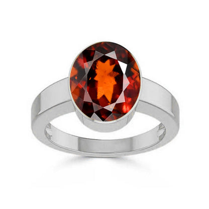 Gomed (Special Quality) Silver Ring (R1)