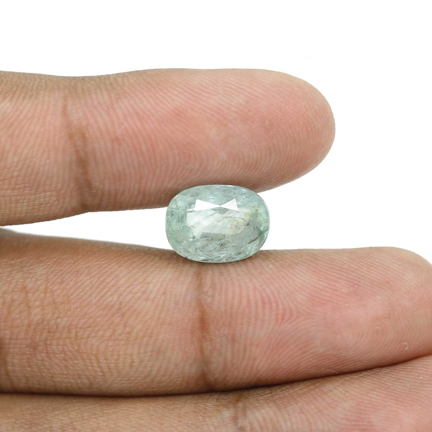 Green Sapphire Mayanmar (Burma) Cts 9.23 Ratti 10.14
