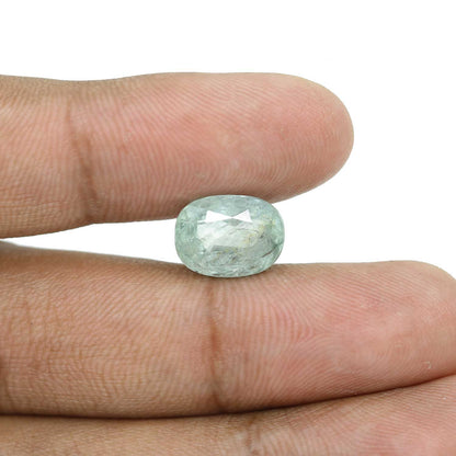 Green Sapphire Mayanmar (Burma) Cts 9.23 Ratti 10.14