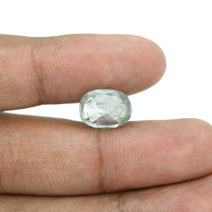 Green Sapphire Mayanmar (Burma) Cts 9.23 Ratti 10.14