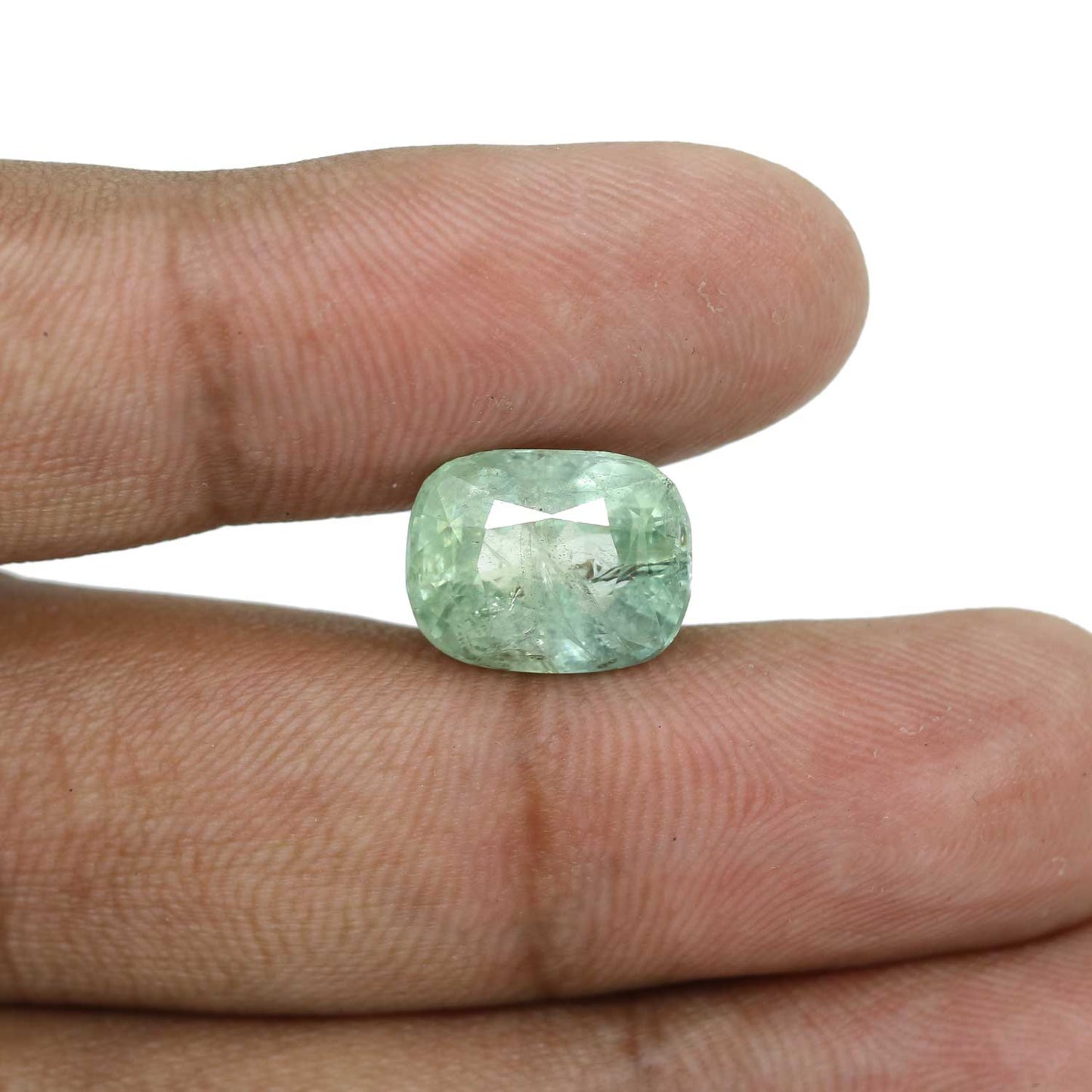 Green Sapphire Mayanmar (Burma) Cts 12.47 Ratti 13.71
