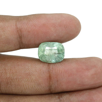 Green Sapphire Mayanmar (Burma) Cts 12.47 Ratti 13.71
