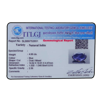 Iolite (Neeli) 4.88 Carat