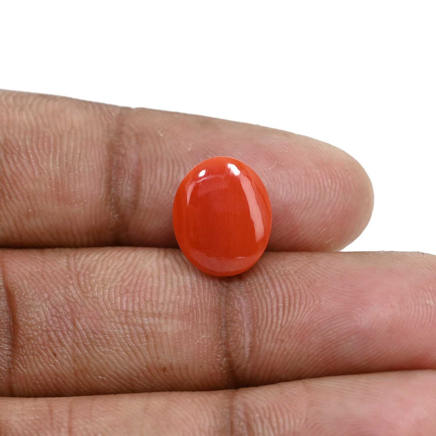 Japanese Red Coral (Moonga) 5.58 Carat