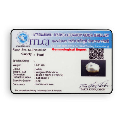 Keshi Pearl (Moti) 5.51 Carat