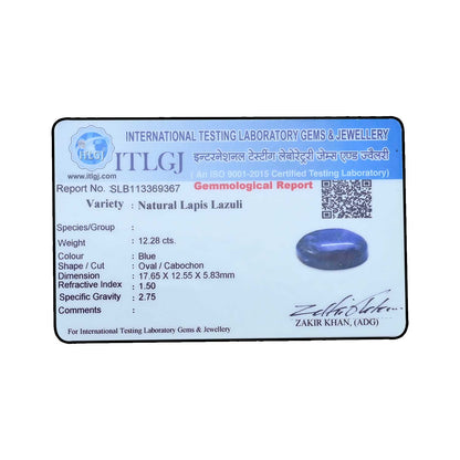 Lapis Lazuli 12.28 Carat