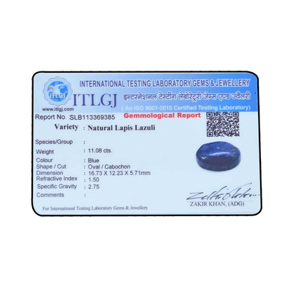 Lapis Lazuli 11.08 Carat