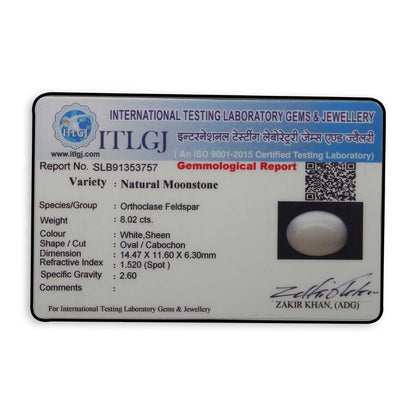 Moonstone 8.02 Carat
