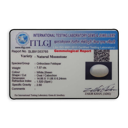 Moonstone 7.57 Carat