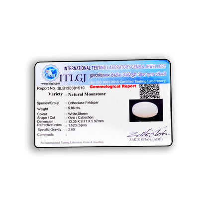 Moonstone 5.86 Carat