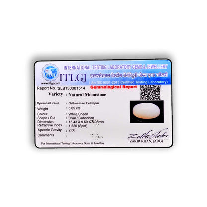 Moonstone 5.05 Carat