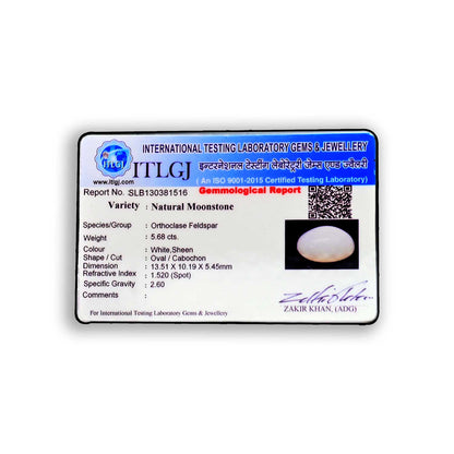 Moonstone 5.68 Carat