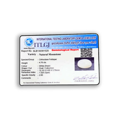 Moonstone 4.76 Carat